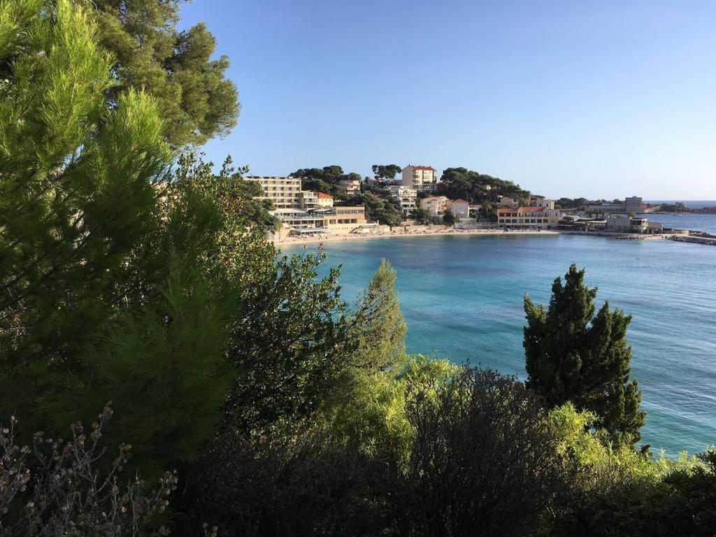 Appartamento T2 Aigues Marines 2 étoiles Bandol Esterno foto