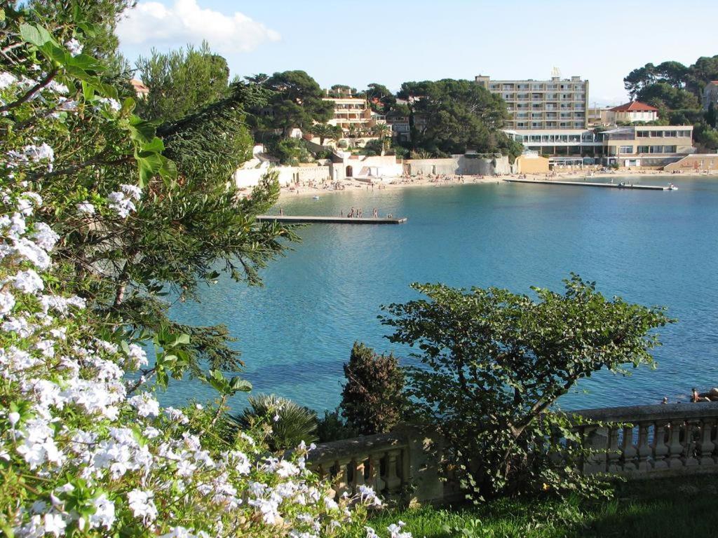Appartamento T2 Aigues Marines 2 étoiles Bandol Esterno foto